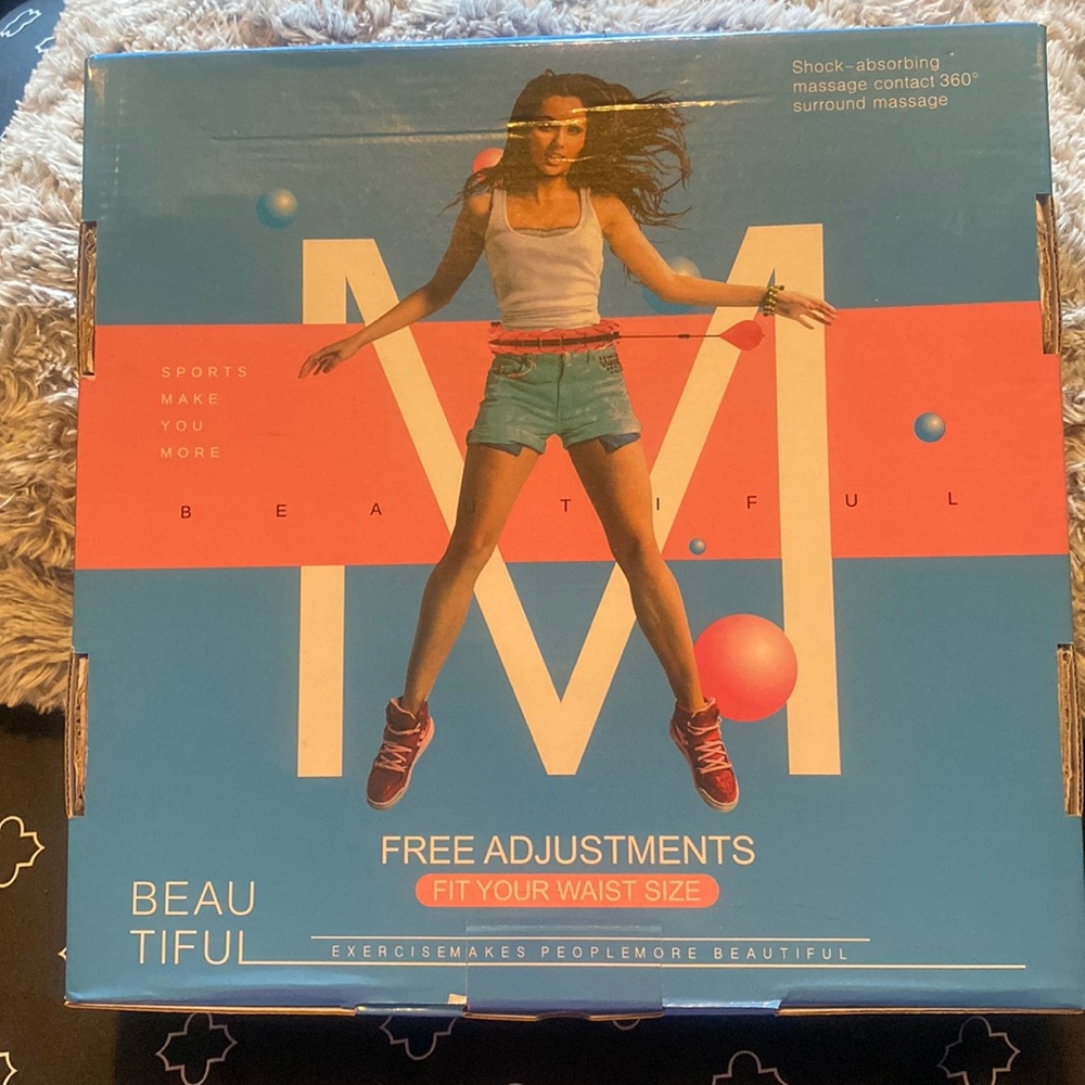 Weighted hoola hoop for adult weight loss NIB